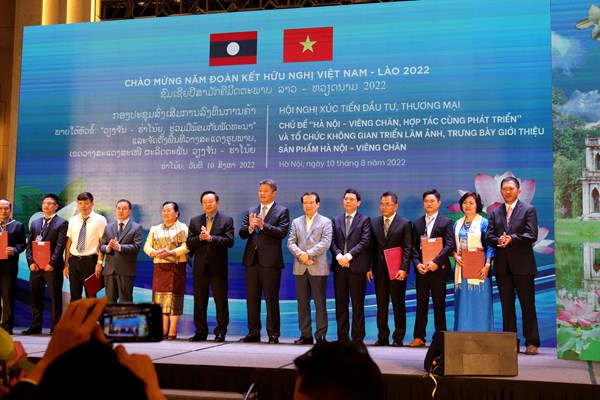 Hà Nội- Viêng Chăn thúc đẩy xúc tiến thương mại, đầu tư và du lịch - Anh 4