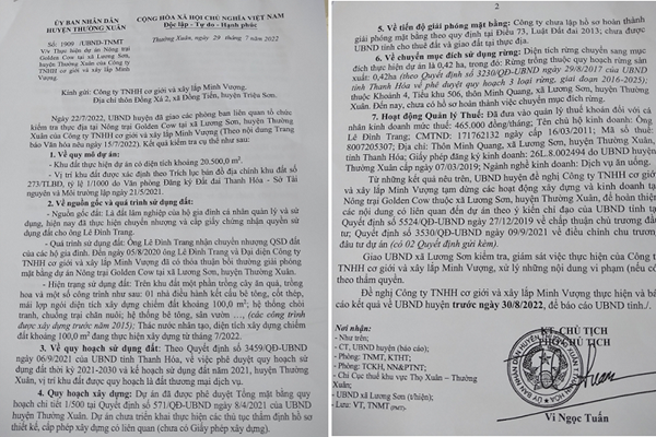 Dự án phát triển kinh tế trang trại kết hợp du lịch cộng đồng ở Thanh Hóa: “Báo chí cứ phản ánh, lúc đó huyện sẽ có ý kiến” (?!) - Anh 1