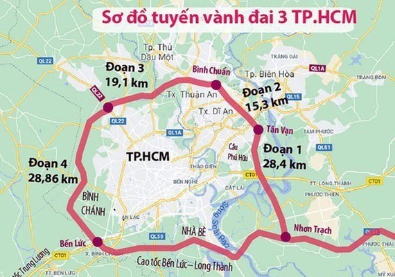 Triển khai Nghị quyết của Quốc hội về Dự án xây dựng đường Vành đai 3 TP.HCM - Anh 1