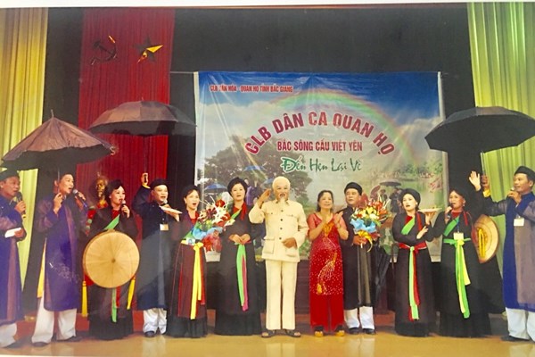Những đảng viên trao truyền giá trị di sản văn hóa (Bài 1): Để câu Quan họ níu bước người đi - Anh 1