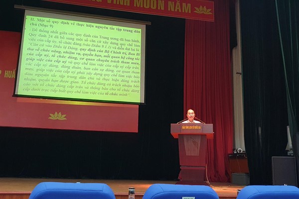 Đảng ủy Bộ VHTTDL: Hội nghị tập huấn công tác Đảng năm 2022 - Anh 4