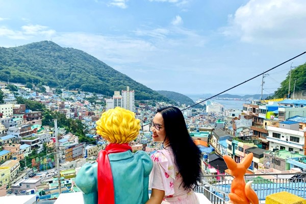 Lạc lối ở làng văn hoá Gamcheon- Santorini của Hàn Quốc - Anh 3