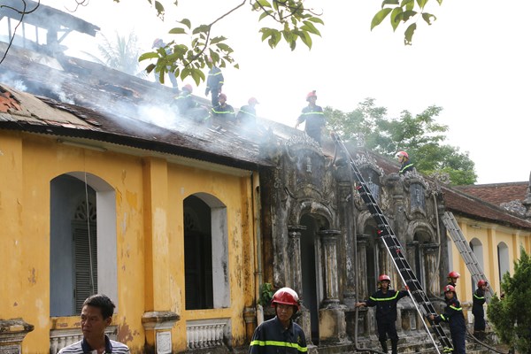 Từ vụ cháy trong khu vực di tích Quốc Tử Giám triều Nguyễn (Huế): Lời cảnh báo… “hỏa tốc” - Anh 2