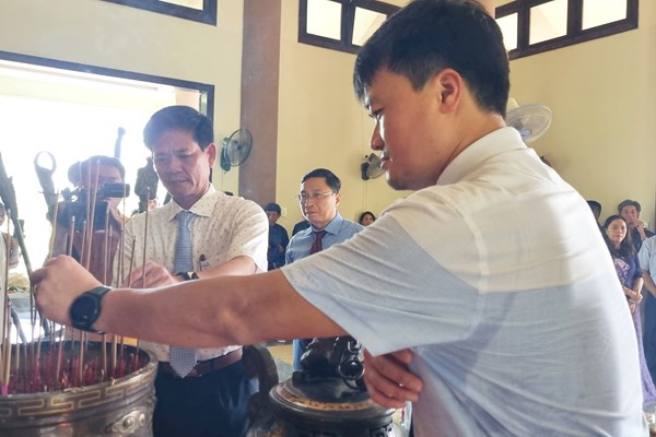 Quảng Ngãi: Tưởng niệm 158 năm ngày Anh hùng dân tộc Trương Định tuẫn tiết - Anh 4