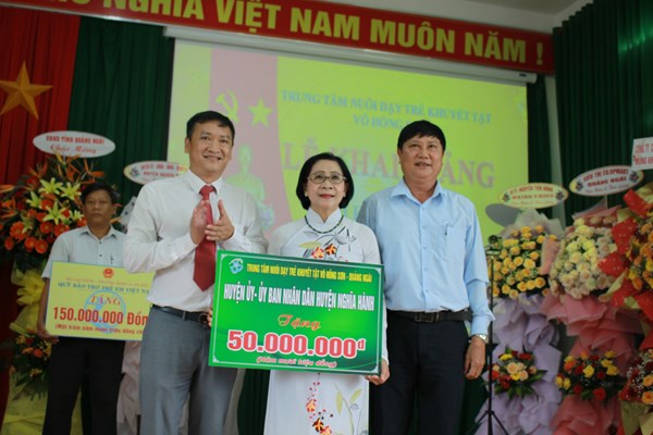 Trung tâm Nuôi dạy trẻ khuyết tật Võ Hồng Sơn khai giảng năm học mới - Anh 4