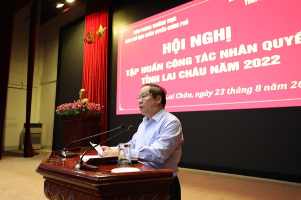 Lai Châu luôn đảm bảo cuộc sống và quyền con người của nhân dân các dân tộc - Anh 2