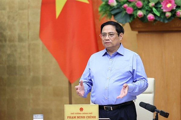 Thủ tướng chủ trì phiên họp Chính phủ chuyên đề về xây dựng pháp luật - Anh 1