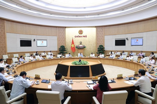 Thủ tướng chủ trì phiên họp Chính phủ chuyên đề về xây dựng pháp luật - Anh 4