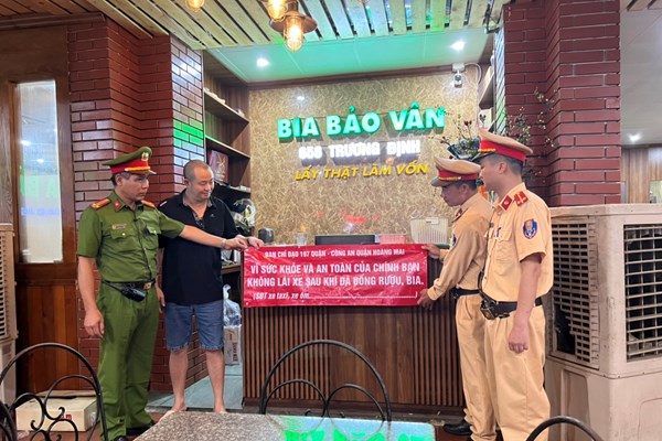 Hà Nội: Tăng cường tuyên truyền phòng, chống tác hại của rượu, bia trước dịp nghỉ lễ 2.9 - Anh 3