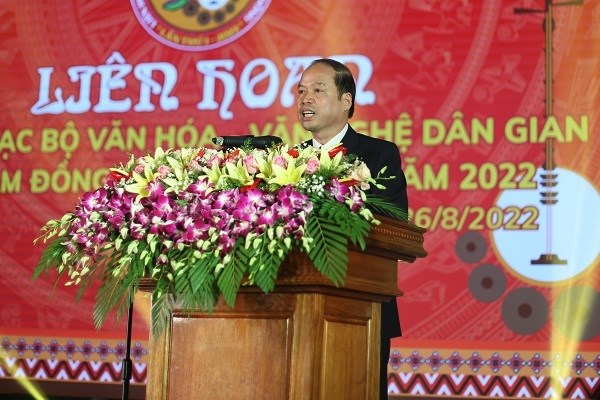 Khai mạc liên hoan các Câu lạc bộ văn hóa – văn nghệ dân gian ở Lâm Đồng - Anh 2