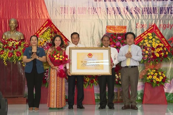 Địa điểm xưởng in tín phiếu Liên khu V tại Xà Nay được công nhận là Di tích lịch sử quốc gia - Anh 1