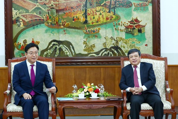 Việt Nam – Hàn Quốc tăng cường hợp tác phát triển các ngành công nghiệp văn hoá - Anh 1