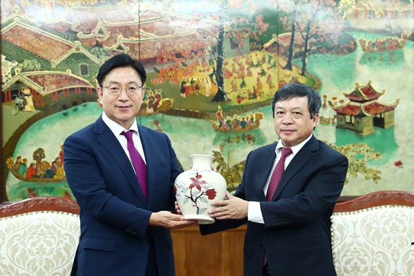 Việt Nam – Hàn Quốc tăng cường hợp tác phát triển các ngành công nghiệp văn hoá - Anh 4