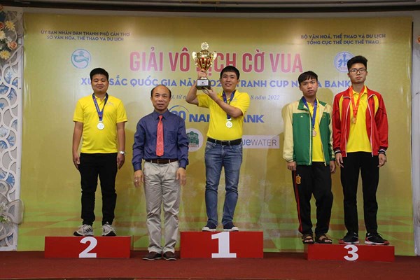 Kết thúc Giải cờ vua xuất sắc toàn quốc 2022 - Anh 1