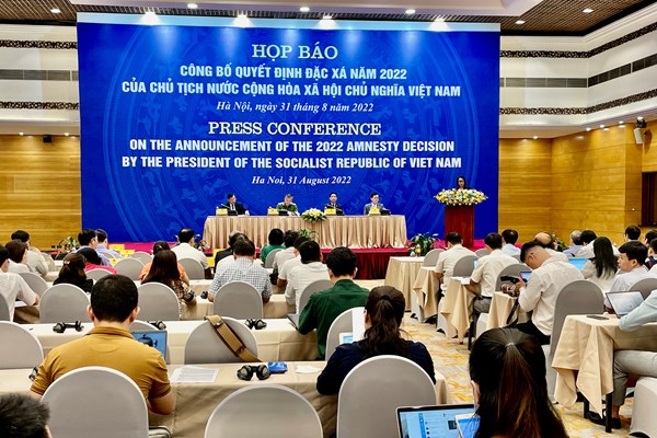 2.438 người được đặc xá nhân dịp Quốc khánh 2.9 - Anh 1