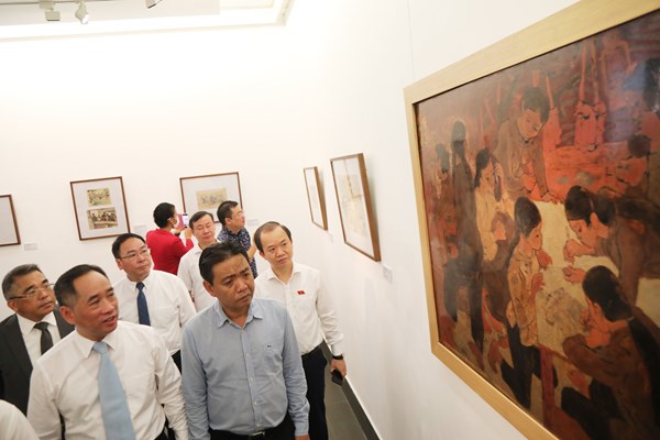 Khai mạc triển lãm mỹ thuật 