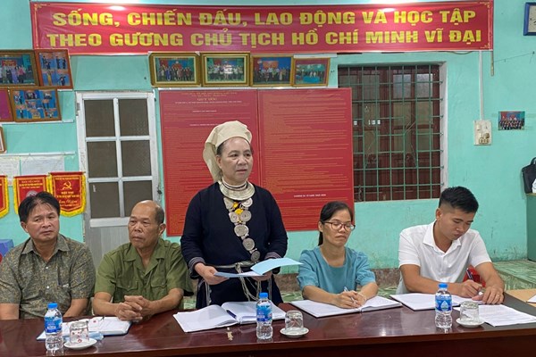 Lồng ghép hiệu quả, không rập khuôn trong thực hiện hương ước, quy ước ở Cao Bằng - Anh 2