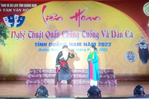 Liên hoan nghệ thuật quần chúng tuồng và dân ca tỉnh Quảng Nam - Anh 3