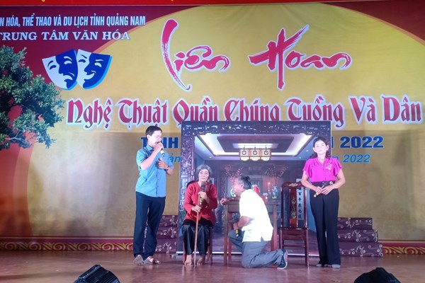 Liên hoan nghệ thuật quần chúng tuồng và dân ca tỉnh Quảng Nam - Anh 1