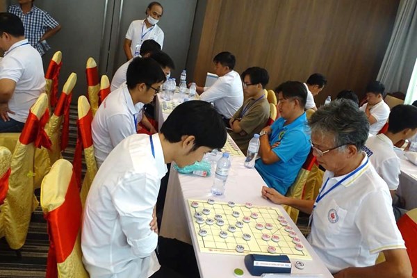 Gần 180 kỳ thủ tham dự Giải cờ tướng đồng đội toàn quốc 2022 - Anh 2