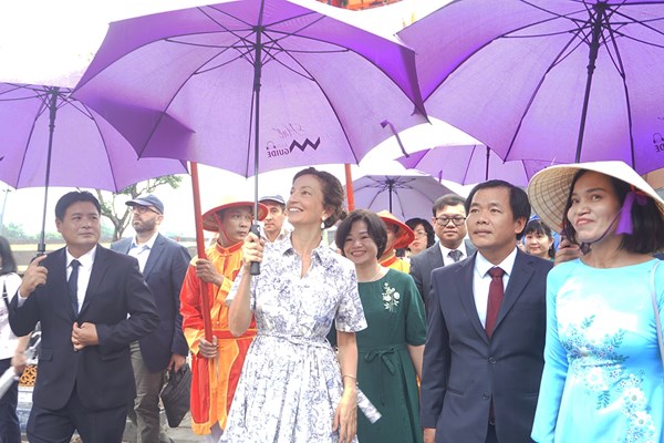 Tổng Giám đốc UNESCO: Công cuộc bảo tồn và phát huy giá trị di sản Huế phải được diễn ra mãi mãi - Anh 1