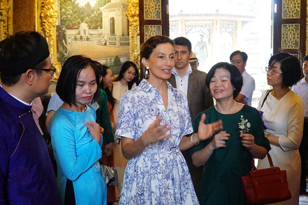 Tổng Giám đốc UNESCO: Công cuộc bảo tồn và phát huy giá trị di sản Huế phải được diễn ra mãi mãi - Anh 3