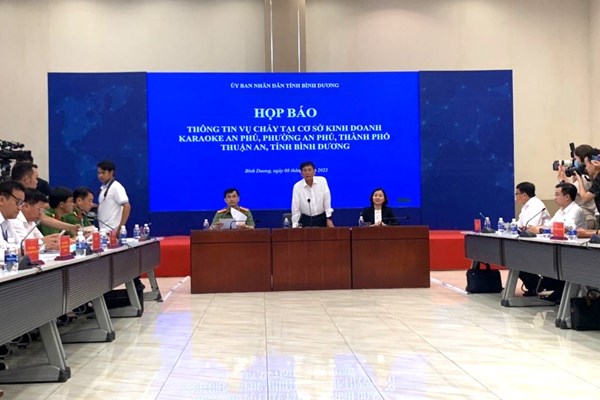 Quán karaoke bị cháy ở Bình Dương: Nhiều lần được kiểm tra an toàn PCCC - Anh 1