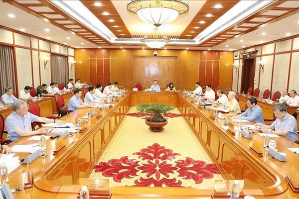 Bộ Chính trị, Ban Bí thư cho ý kiến các Đề án quan trọng - Anh 2