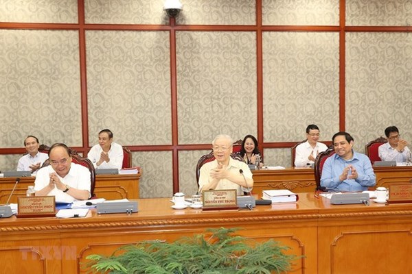 Bộ Chính trị, Ban Bí thư cho ý kiến các Đề án quan trọng - Anh 1