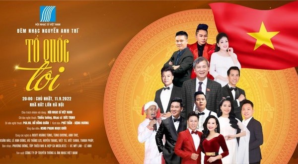 Nhiều ca sĩ nổi tiếng trình diễn tại đêm nhạc Nguyễn Anh Trí - Anh 1