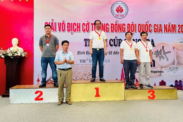 Kết thúc Giải cờ tướng đồng đội toàn quốc 2022 - Anh 1
