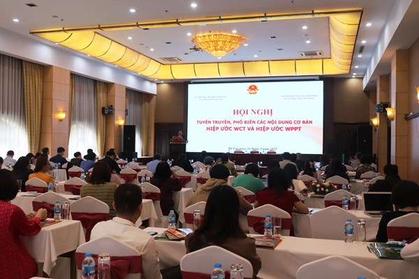 Bộ VHTTDL: Phổ biến các nội dung cơ bản của Hiệp ước WCT và Hiệp ước WPPT - Anh 1