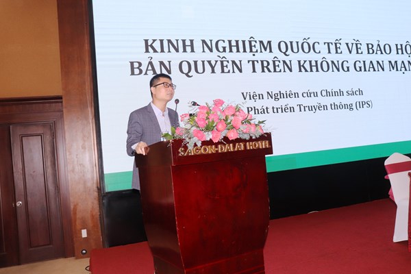 Bộ VHTTDL: Phổ biến các nội dung cơ bản của Hiệp ước WCT và Hiệp ước WPPT - Anh 4