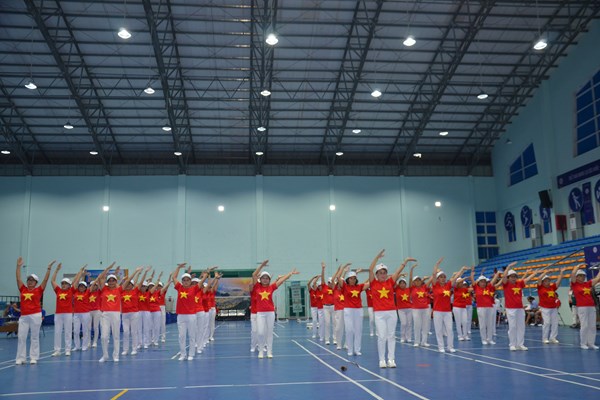 Khai mạc Hội thi thể thao Người cao tuổi tỉnh Quảng Ngãi năm 2022 - Anh 3