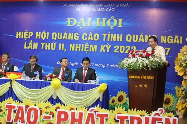 Đại hội Hiệp hội Quảng cáo tỉnh Quảng Ngãi lần thứ II - Anh 2