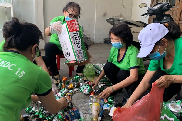 An sinh từ hoạt động phân loại rác tại khu dân cư - Anh 1