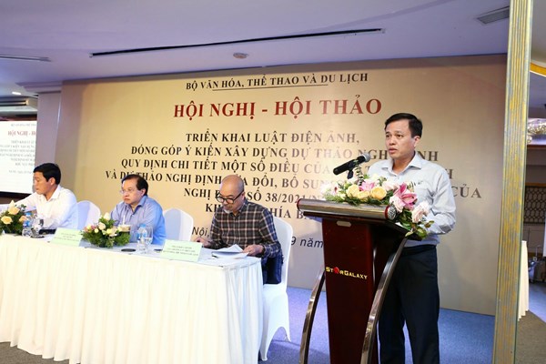 Nhiều vấn đề nóng góp ý dự thảo Nghị định thi hành Luật Điện ảnh - Anh 3