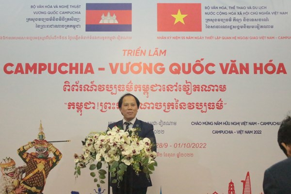 Khai mạc triển lãm “Campuchia - Vương quốc văn hóa” - Anh 3