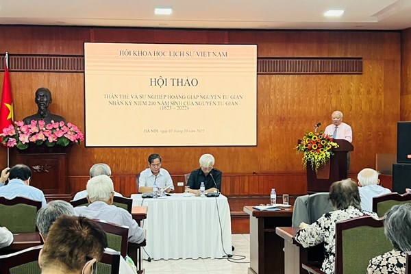 Hội thảo về thân thế và sự nghiệp của Hoàng giáp Nguyễn Tư Giản - Anh 1
