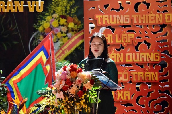 Lễ tưởng niệm ngày hóa  Đức Thánh Huyền Thiên Trấn Vũ: Bảo tồn nét đẹp văn hóa truyền thống - Anh 2