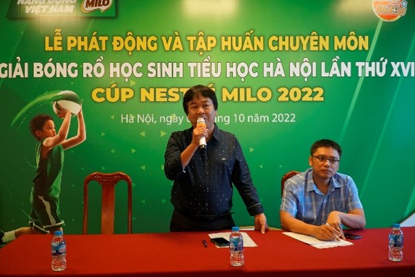 Gần 100 trường tham gia Giải bóng rổ học sinh tiểu học Hà Nội - Anh 1