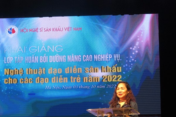 Xây dựng và phát triển đội ngũ đạo diễn sân khấu: Đến lúc “nhường sân”cho lớp trẻ - Anh 2