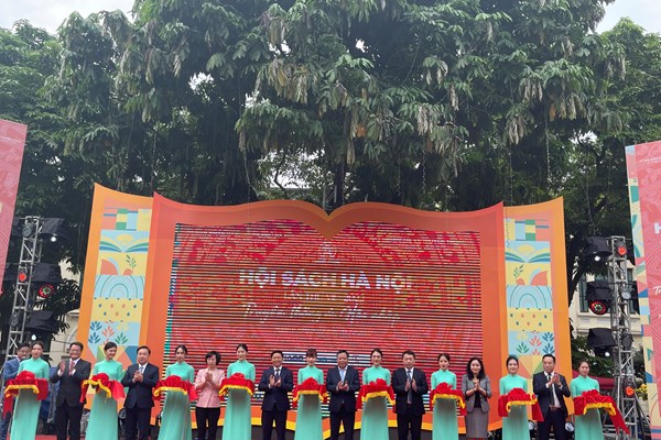 Khai mạc Hội Sách Hà Nội lần thứ VII năm 2022 - Anh 1