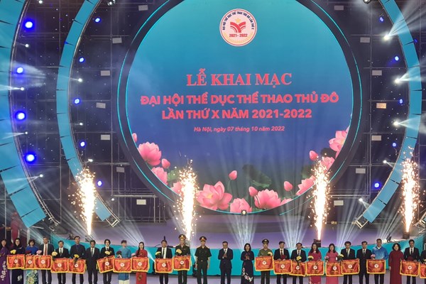 Khai mạc Đại hội TDTT thủ đô lần thứ X: Hội tụ để toả sáng - Anh 4