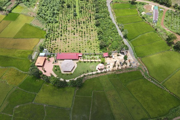 Vụ xây biệt phủ khủng trên đất nông nghiệp ở TP Pleiku (Gia Lai): Xử phạt 22,5 triệu đồng, buộc tháo dỡ trả lại hiện trạng ban đầu - Anh 1