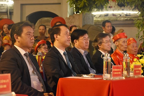 Đón nhận Di sản văn hóa phi vật thể Quốc gia Lễ hội truyền thống Lễ kết chạ Kiều Mai - Phú Mỹ - Anh 2