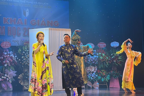 Trường Đại học Sân khấu - Điện ảnh Hà Nội khai giảng năm học 2022-2023 - Anh 5
