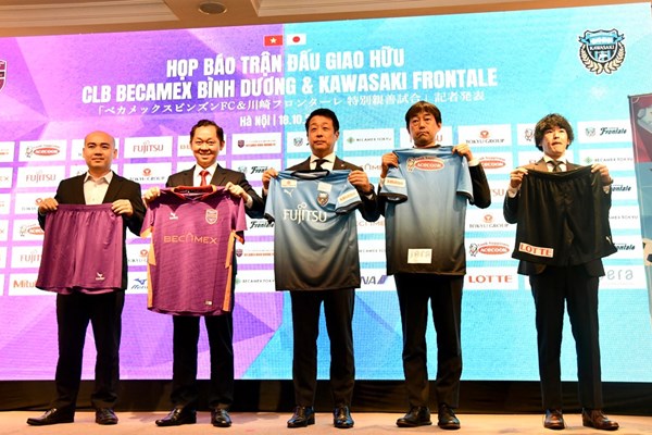 CLB Bình Dương đá giao hữu với CLB Kawasaki Frontale (Nhật Bản) vào ngày 20.11 - Anh 2
