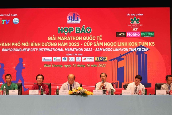 1.600 VĐV tham dự Giải Marathon Quốc tế Thành phố Mới Bình Dương 2022 - Anh 1