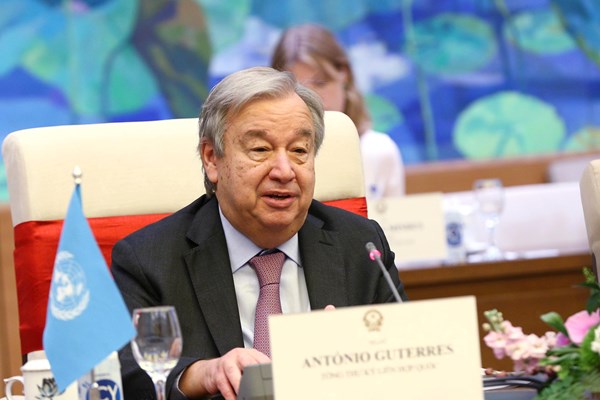 Tổng thư ký LHQ: Tiếng nói của Việt Nam là tiếng nói của sự phát triển - Anh 5